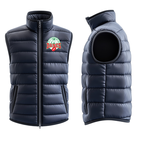 PITTSWORTH DANES JUNIOR FOOTBALL CLUB - SNOWY PUFFER VEST