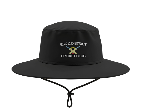 Esk District Cricket Black Wide brim Hats – Blue Dogs Sports