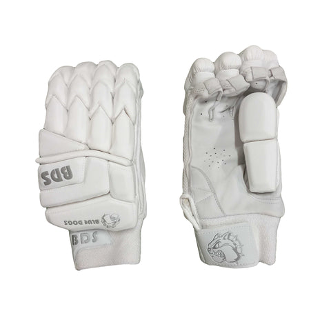BDS 2020 Batting Gloves "All White"