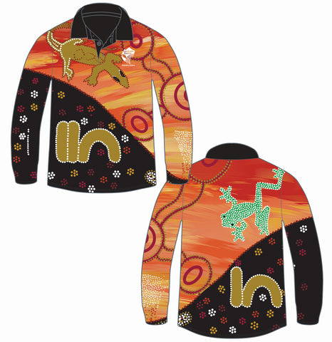 LVRC Indigenous Polo Shirt (Long Sleeve)