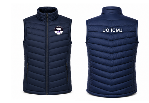 Snowy Puffer Vest - UQ ICMJ