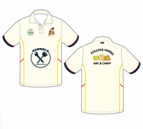 Short & Long Sleeve Cream Playing Shirt - MECC