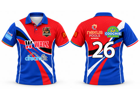 Short Sleeve Playing Shirt (Barbarians)