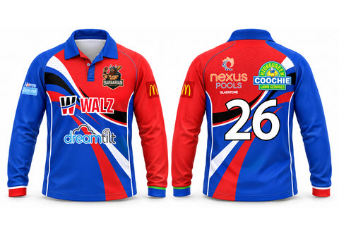 Long Sleeve Playing Shirt (Barbarians)