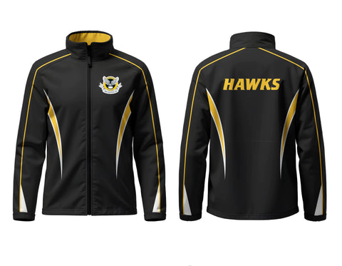 Gatton Hawks - Sublimated Polyester Track Jacket (Fleece Lined)