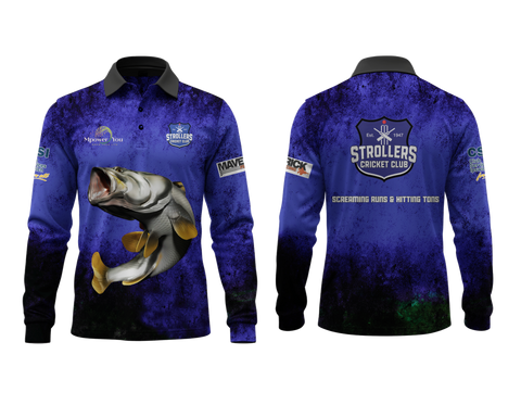Strollers Cricket Club - Fishing Shirt