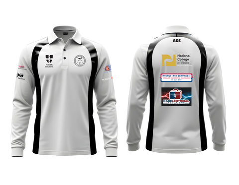 SDMCC - Senior White Playing Shirt (Long Sleeve)
