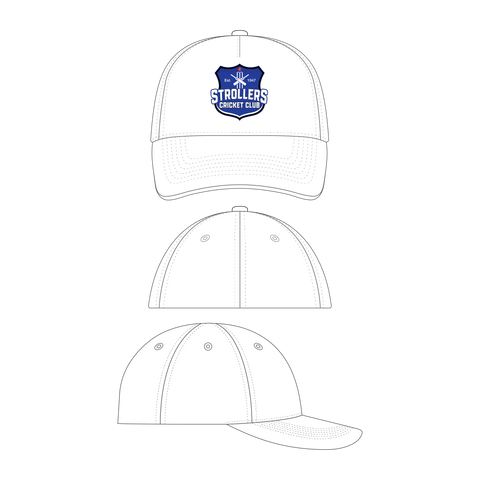 Strollers Cricket Club - Supporter Cap (White)