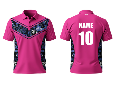 Strollers Cricket Club - Pink Supporter Shirts