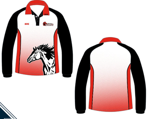 Long Sleeve Playing Shirt - Coffs Colts CC