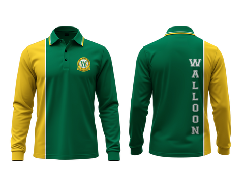 Walloon State School (Student) - Long Sleeve School Shirts