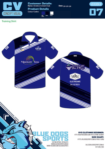 Strollers Cricket Club - Training Shirt