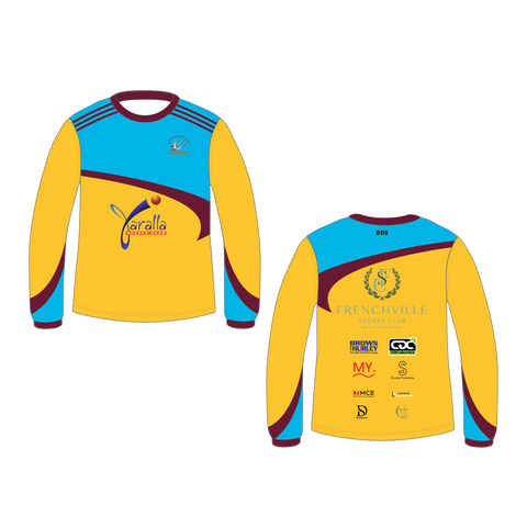 Long Sleeve Training Shirt - Central Queensland Cricket