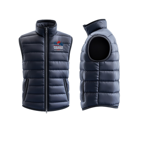 PCQ State Masters 2025 - Puffer Vest (Snowy)