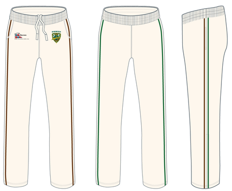 Men's White Playing Pants - Hornets