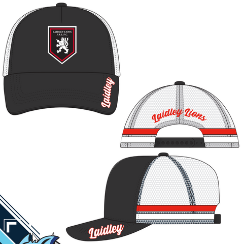 Laidley Lions - Stripe Trucker Cap (Black)